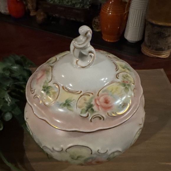 German Antique Lorenz Hutschen Casserole Covered Dish Tureen - Picture 2 of 7